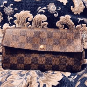 Authentic Louis Vuitton Damiere Ebene Wallet